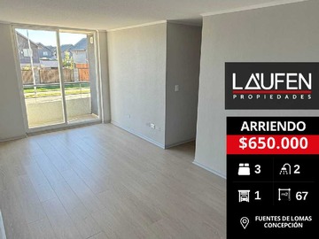 Arriendo Mensual / Departamento / Concepción