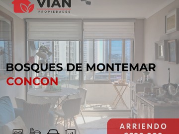 Arriendo Mensual / Departamento / Concón