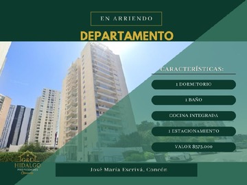 Arriendo Mensual / Departamento / Concón