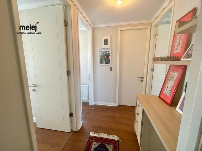 Pasillo a dormitorios y home office