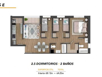 Arriendo Mensual / Departamento / Coquimbo