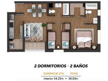 Arriendo Mensual / Departamento / Coquimbo