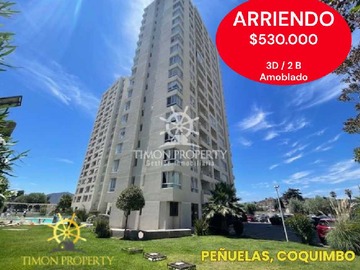 Arriendo Mensual / Departamento / Coquimbo