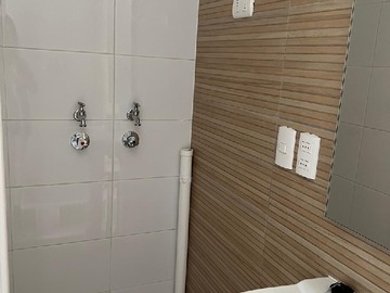 Sector lavadora baño visita
