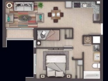 Arriendo Mensual / Departamento / Estación Central