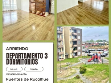 Arriendo Mensual / Departamento / Hualpén