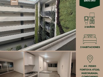 Arriendo Mensual / Departamento / Huechuraba