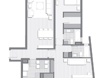 Arriendo Mensual / Departamento / Huechuraba