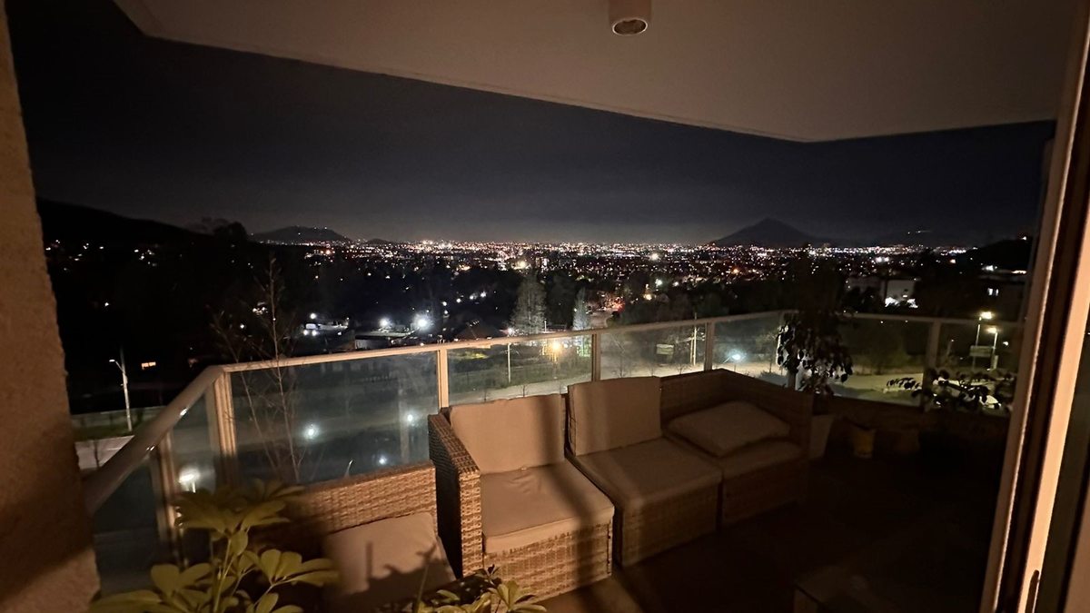 Vista despejada noche