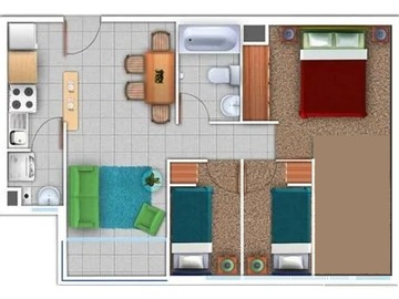 Arriendo Mensual / Departamento / Independencia