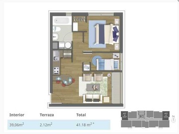 Arriendo Mensual / Departamento / Independencia