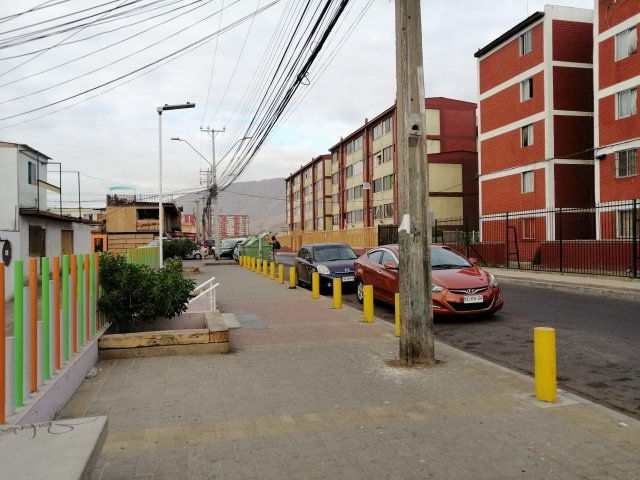 Calle de entrada.