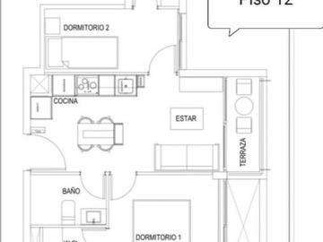 Arriendo Mensual / Departamento / La Cisterna
