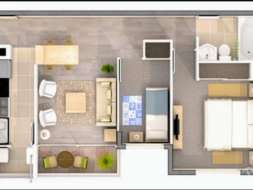 Arriendo Mensual / Departamento / La Cisterna