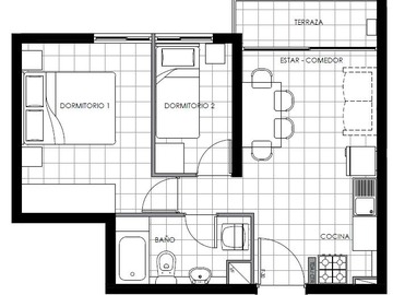 Arriendo Mensual / Departamento / La Cisterna