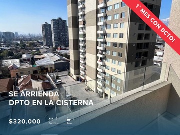 Arriendo Mensual / Departamento / La Cisterna