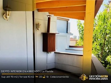 Arriendo Mensual / Departamento / La Florida