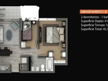 Arriendo Mensual / Departamento / La Florida