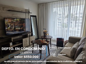 Arriendo Mensual / Departamento / La Serena