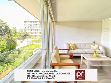 Arriendo Mensual / Departamento / Las Condes