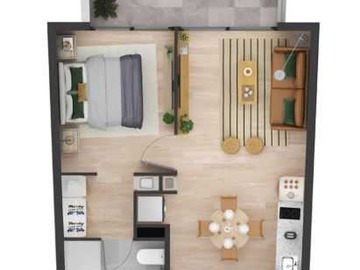 Arriendo Mensual / Departamento / Las Condes