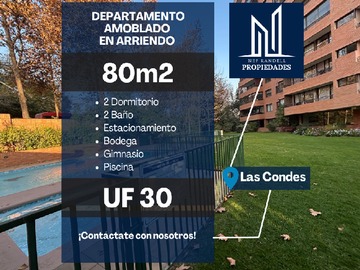 Arriendo Mensual / Departamento / Las Condes