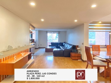 Arriendo Mensual / Departamento / Las Condes