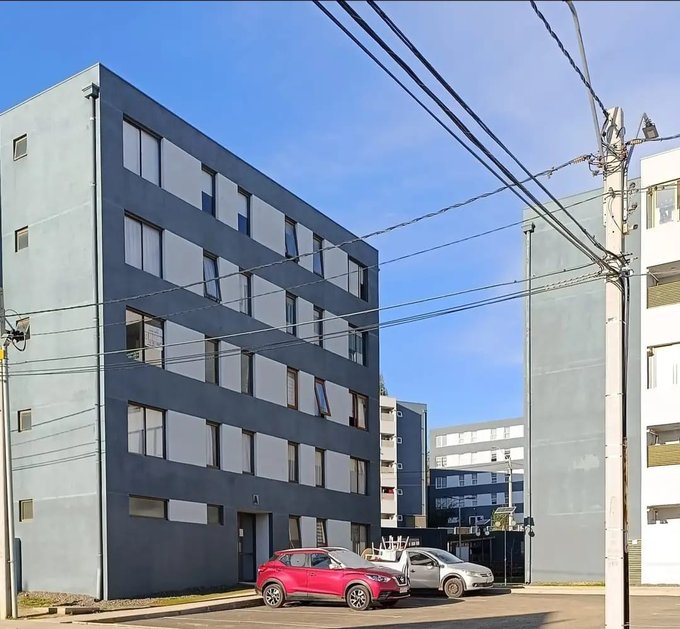 Vista desde la entrada del condominio Pascual Baburizza