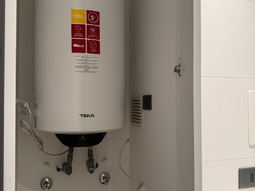 Termo Agua Caliente,conexion para lavadora