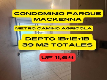 Arriendo Mensual / Departamento / Macul