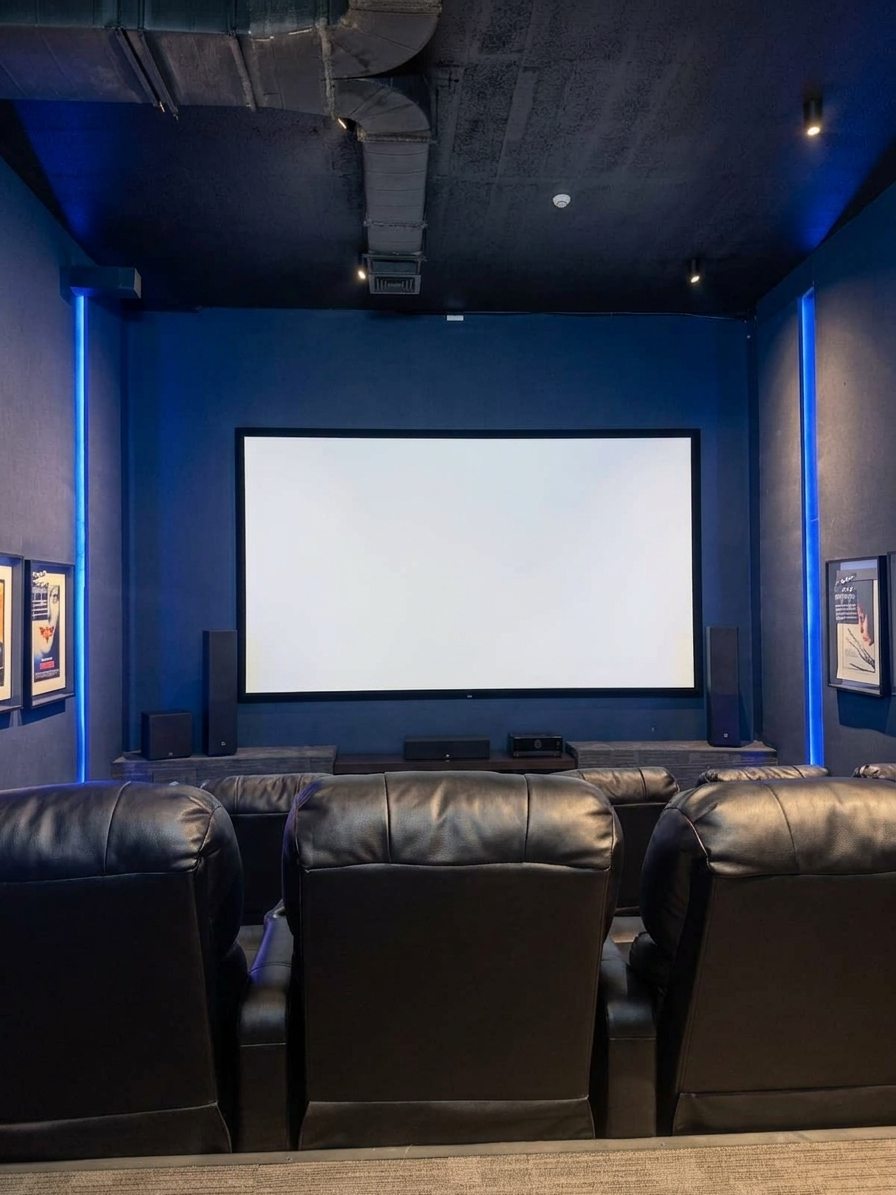 Areas comunes, sala de cine