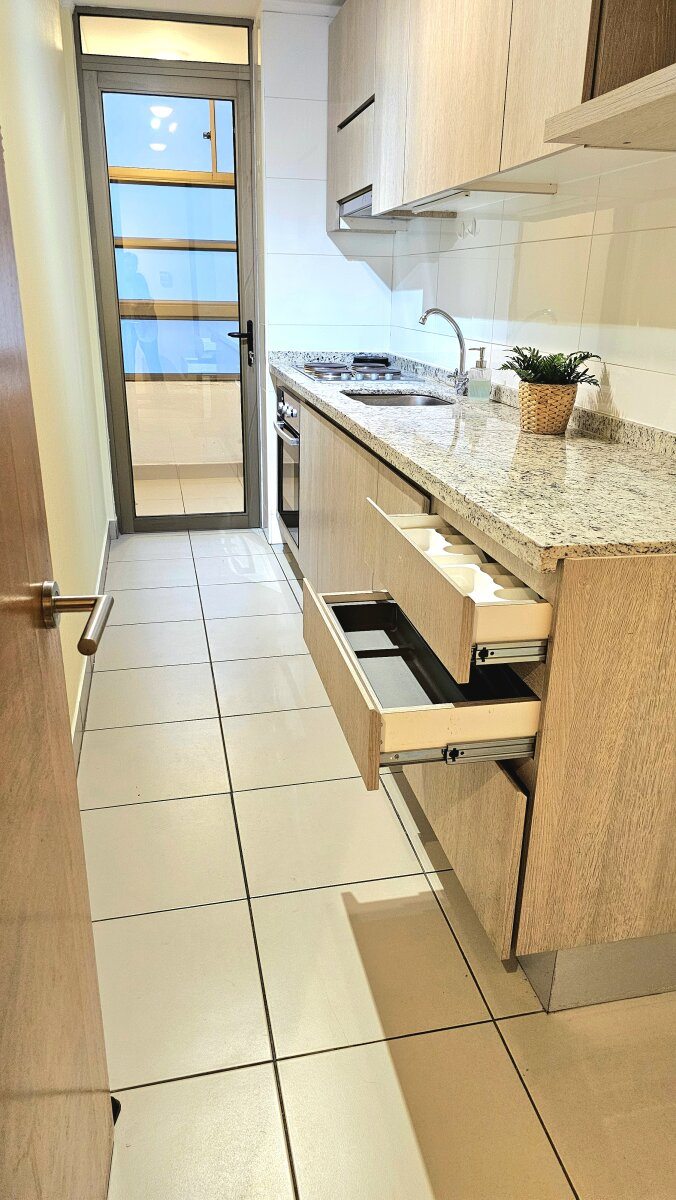 cocina cerrada