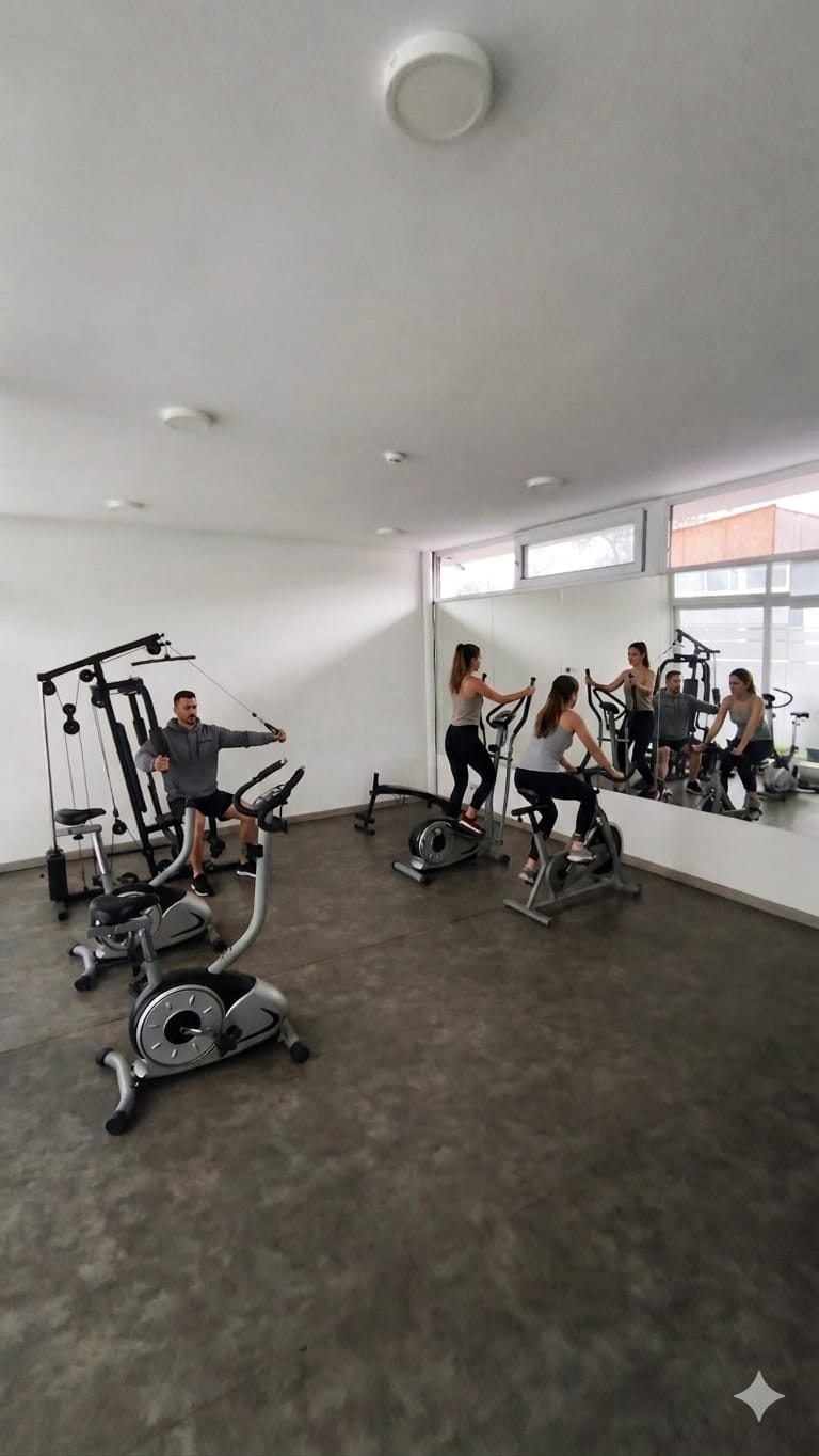 gimnasio equipado