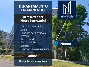 Arriendo Mensual / Departamento / Ñuñoa