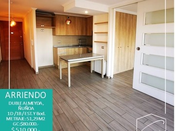 Arriendo Mensual / Departamento / Ñuñoa