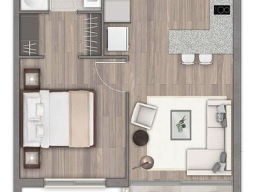 Arriendo Mensual / Departamento / Ñuñoa