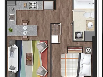 Arriendo Mensual / Departamento / Ñuñoa