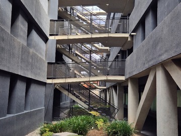 Jardín común interior