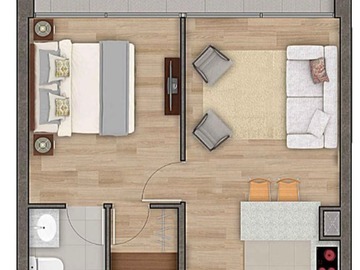 Arriendo Mensual / Departamento / Ñuñoa