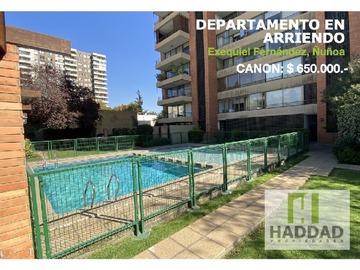 Arriendo Mensual / Departamento / Ñuñoa