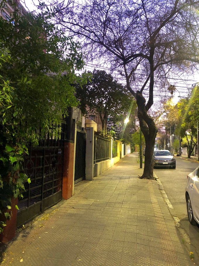 Calle tranquila y segura