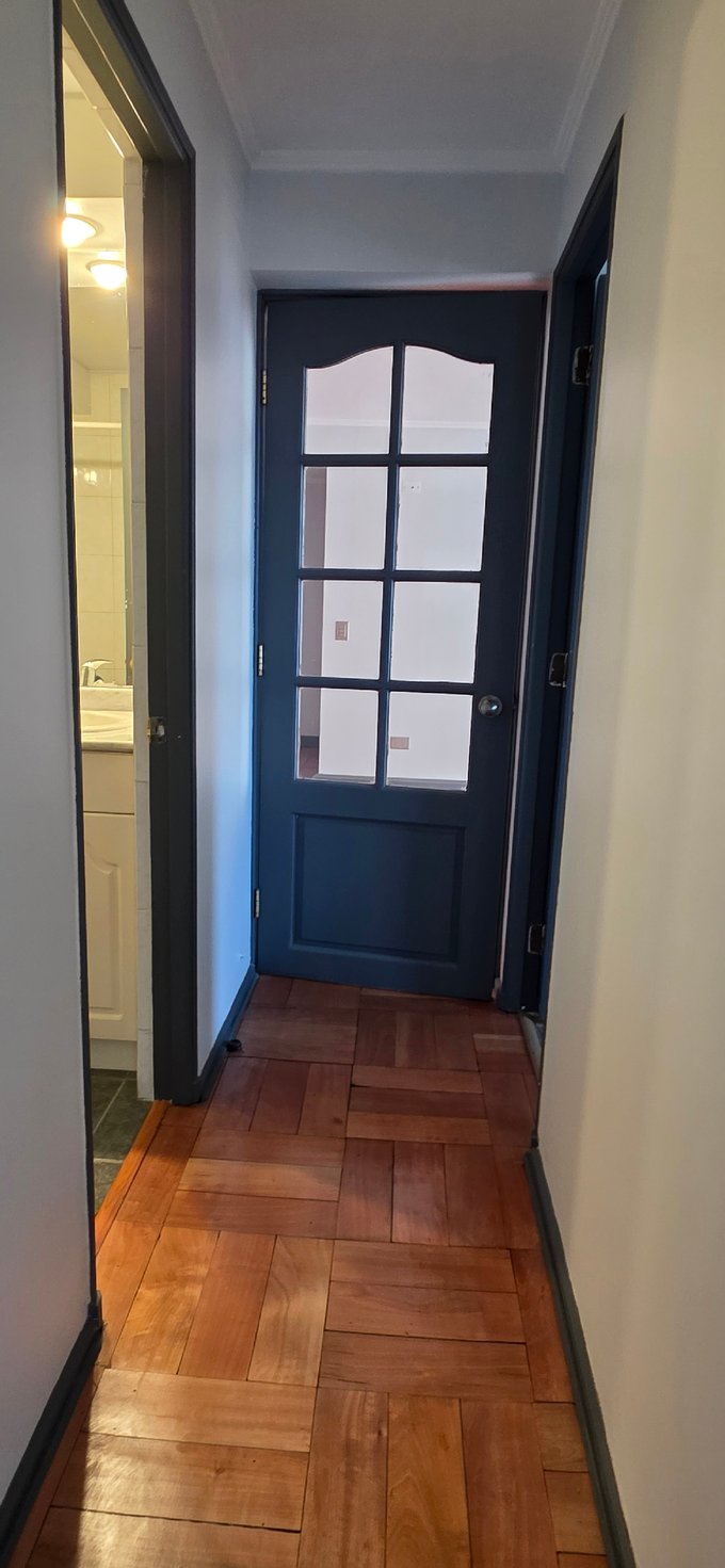 Pasillo a Dormitorios con Puerta