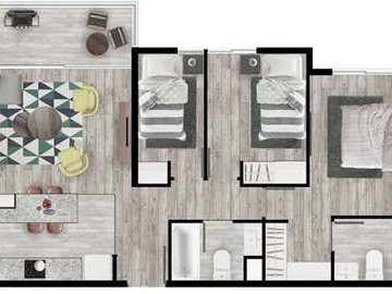 Arriendo Mensual / Departamento / Peñalolén