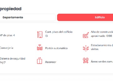 Arriendo Mensual / Departamento / Providencia