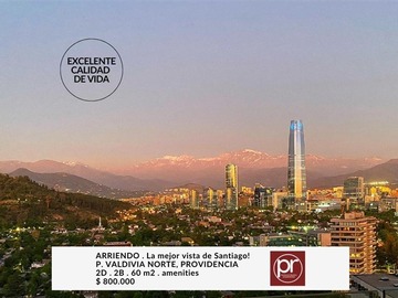 Arriendo Mensual / Departamento / Providencia