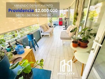 Arriendo Mensual / Departamento / Providencia
