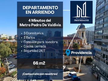 Arriendo Mensual / Departamento / Providencia