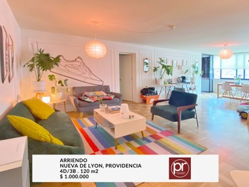 Arriendo Mensual / Departamento / Providencia