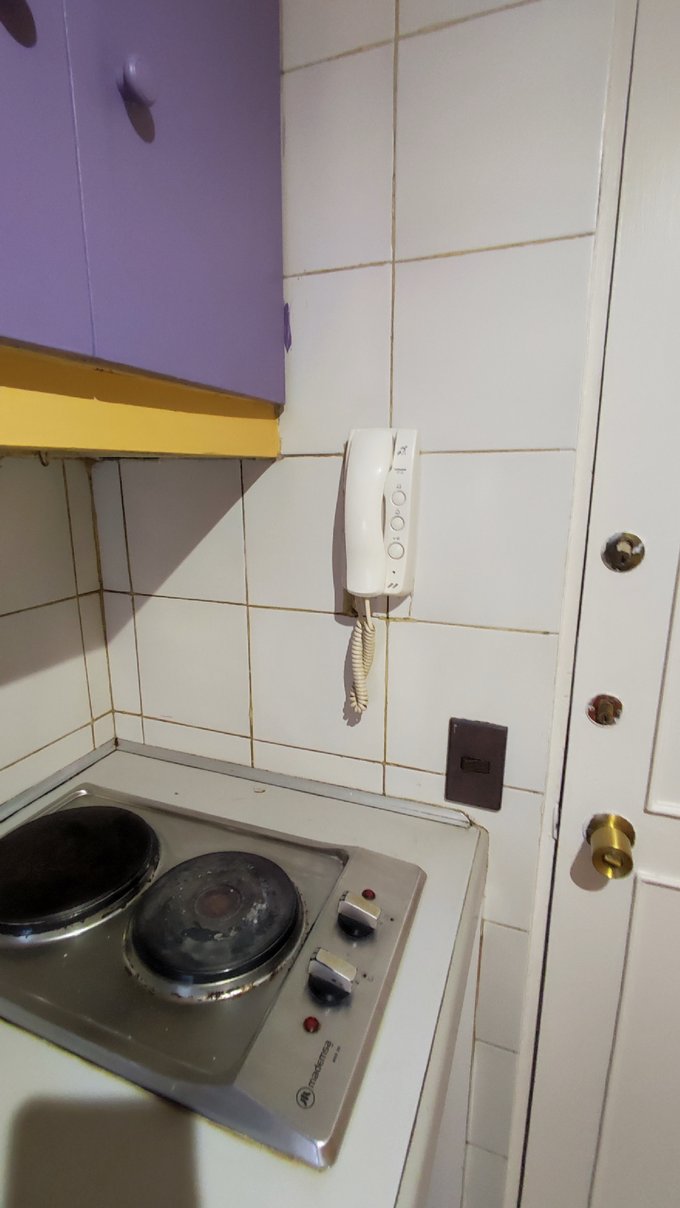 cocina con citofono