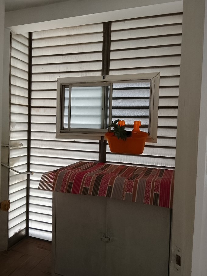 Logia revestida en policarbonato